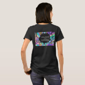 ユニークなプロのメイドハウス清掃サービス Tシャツ (裏面フル)