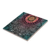 ユニークなボヘミアパターン タイル (側面)