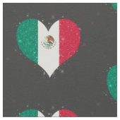 ユニークなメキシコの旗の照ること ファブリック (クローズアップ)