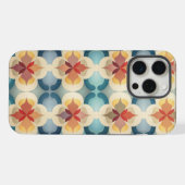 ユニークなモザイクアートのデザイナー iPhoneケース (裏面横)