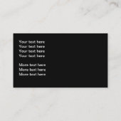 ユニークなレトロの車の 名刺 (裏面)