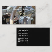 ユニークなレトロの車の 名刺 (正面/裏面)