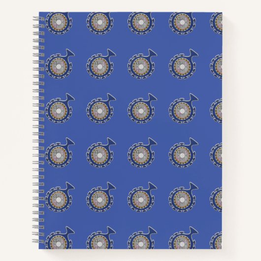 ユニークなロゴ ノートブック (正面)