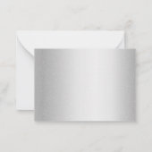 ユニークな不動産エージェント向けバレンタインデーの販促 ノートカード (裏面)