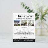 ユニークな不動産オープンハウスありがとう ポストカード (スタンド正面)