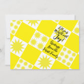 ユニークな世界地図のインタラクティブホリデーカード シーズンカード (裏面)