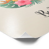 ユニークな動物のベビー部屋壁アート フォトプリント            (角)