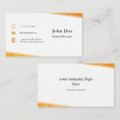 ユニークな名刺 名刺 (正面/裏面)