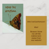 ユニークな名刺 名刺 (正面/裏面)