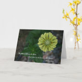 ユニークな感動的な挨拶状のバルク割引 カード (黄色い花)