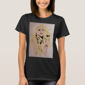 ユニークな手製の芸術 Tシャツ