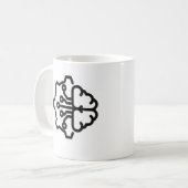 ユニークな技術工学デザイン - コーヒーマグカップ (正面左)