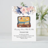 ユニークな旅　ミスからミセスへ　ブライズシャワー サンキューカード (スタンド正面)