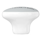 ユニークな普通消防車 セラミックノブ (側面)