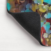 ユニークな森林床はマウスパッドを着色します マウスパッド (コーナー)