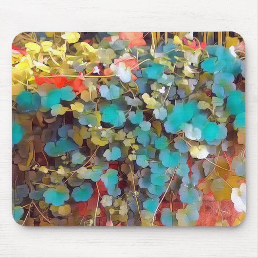 ユニークな森林床はマウスパッドを着色します マウスパッド (正面)