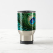 ユニークな水の孔雀 トラベルマグ (中央)