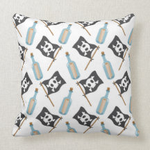 ユニークな海賊海賊旗の旗メッセージのボトル