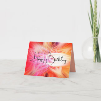 ユニークな渦 - 誕生日おめでとう カード