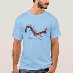 ユニークな管の医者のギフト"私はですそう静脈" Tシャツ