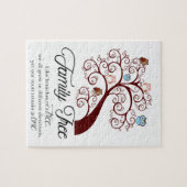 ユニークな系譜のデザイン ジグソーパズル (横)