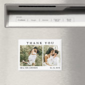 ユニークな結婚式の御礼 マグネット (インサイチュ (食洗機))