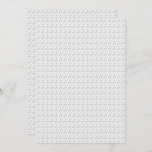 ユニークな結婚式の招待状 | 印刷可能でおしゃれなデザイン 招待状 (正面/裏面)