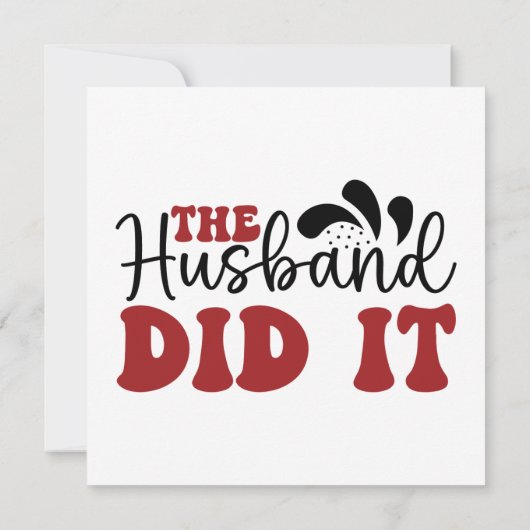 ユニークな結婚式招待状 Save The Date 招待状 (裏面)