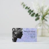 ユニークな美しいの名刺 名刺 (スタンド正面)