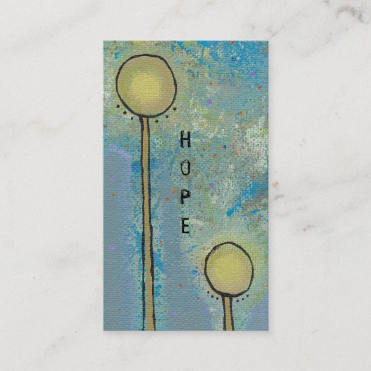 ユニークな芸術のデザインのおもしろいの絵を描くことはあなた専有物をカスタマイズ 名刺 (正面)