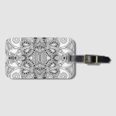 ユニークな落書き ラゲッジタグ (正面横)