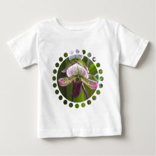 ユニークな蘭のベビーのTシャツ ベビーTシャツ