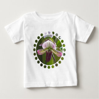 ユニークな蘭のベビーのTシャツ ベビーTシャツ