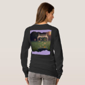ユニークな蝶のデザイン Tシャツ (裏面フル)