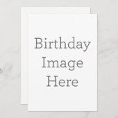 フラット招待状, サイズ: 12.7cm x 17.8cm, ペーパー: シグネチャーマット, 封筒: ホワイト (正面/裏面)