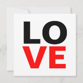 ユニークな赤い背景のラブロマンス (裏面)