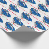 ユニークな車のデザインが大好きです ラッピングペーパー (角)