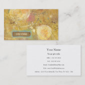 ユニークな近代美術は容易なテンプレートの卵の殼をカスタマイズ 名刺 (正面/裏面)