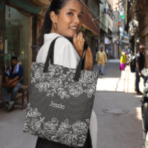 ユニークな透明なフローラルレースパーソナライズ