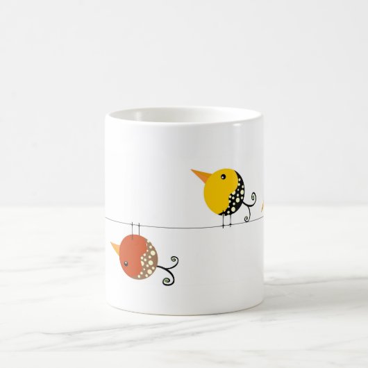 ユニークな1つ コーヒーマグカップ (中央)