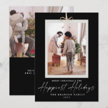 ユニークな2枚の写真で最高のクリスマス