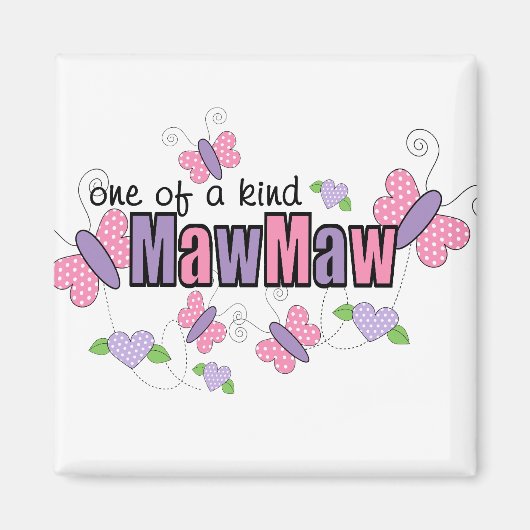 ユニークな MawMaw マグネット (正面)
