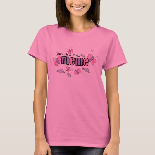 ユニークな Meme Tシャツ (正面)