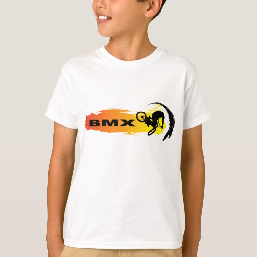 ユニークなBMX Tシャツ (正面)