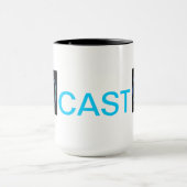 ユニークなCasting®の鋳造物のマグ マグカップ (中央)