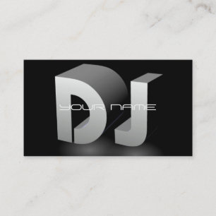 ユニークなDJの名刺 名刺