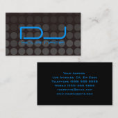 ユニークなDJの名刺 名刺 (正面/裏面)