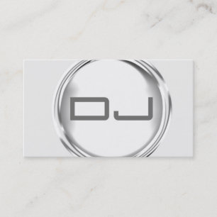 ユニークなDJの名刺 名刺