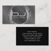 ユニークなDJの名刺 名刺 (正面/裏面)