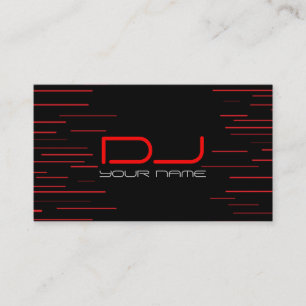 ユニークなDJの名刺 名刺